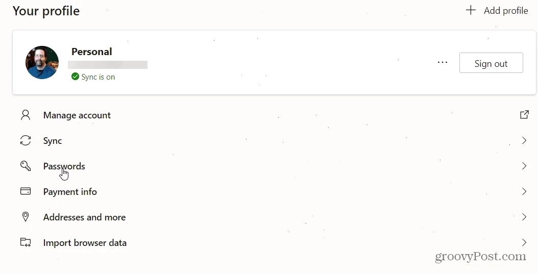 Xuất mật khẩu đã lưu trên Microsoft Edge sang CSV