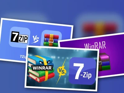 7-Zip vs WinRAR Phần mềm nén file 7zip winrar : Ai là vua?