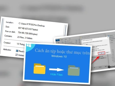 Bí Mật Cách Ẩn Thư Mục Win 10 Không Cần Phần Mềm: Sự Thật Bị Che Giấu