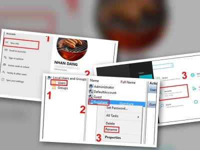 Bí mật cách thay đổi tên user máy tính: Lời cảnh báo từ chuyên gia