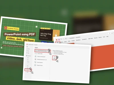 Bí mật về xuất file powerpoint sang pdf 6 slide 1 trang: Giải pháp tối ưu bạn cần biết