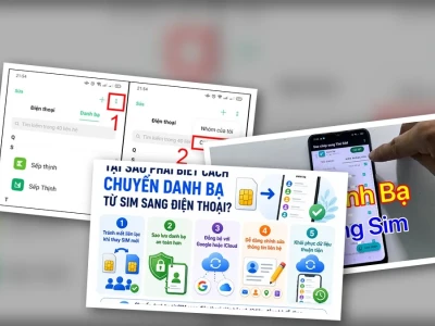 Cách Chuyển Danh Bạ Từ SIM Sang Máy Android Hiệu Quả Nhất 2026