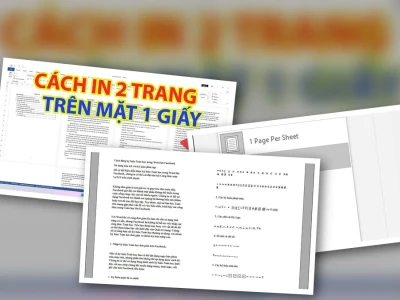 Cách in 2 trang Word trên 1 mặt giấy A4: Bí quyết tiết kiệm và chuyên nghiệp