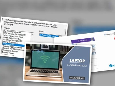 Cách Phát Wifi 5GHz Trên Máy Tính: Vượt Qua Giới Hạn 2.4GHz?