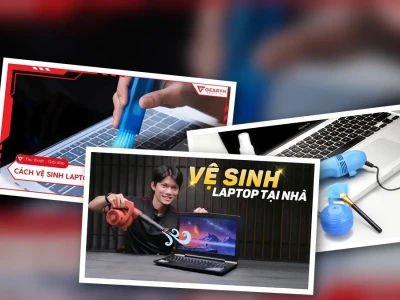 Cách Tự Vệ Sinh Laptop Tại Nhà Đảm Bảo Sạch Sẽ và Bền Lâu
