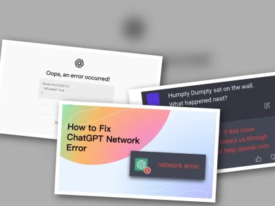 ChatGPT Báo Lỗi Network Error Khi Trả Lời Dài Vì Sao Và Cách Xử Lý?