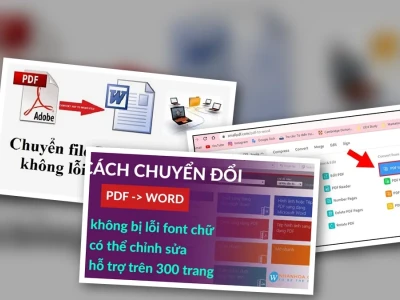Chuyển PDF Sang Word Không Lỗi Font Bí Quyết Tối Ưu Hóa Tài Liệu