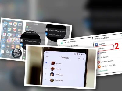 Đồng bộ Danh bạ lên Gmail: Thủ thuật cứu cánh số liên lạc của bạn
