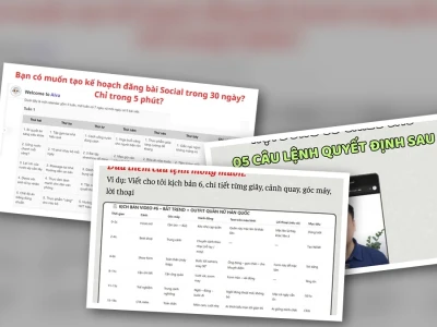 Dùng ChatGPT Tạo Bảng Nội Dung 30 Ngày Chuyển Đổi Khủng 2026
