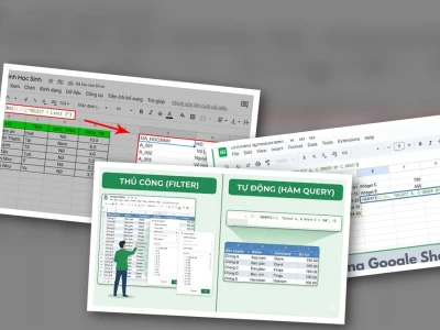 Giải mã hàm QUERY trong Google Sheet: Công cụ thay thế VLOOKUP và Excel Advance