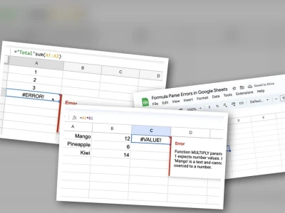 Google Sheet Báo Lỗi #parseerror Khắc Phục Sao Cho Chuẩn?