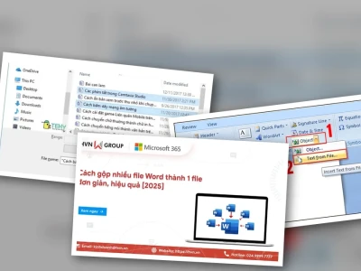 Gộp 2 File Word Giữ Nguyên Số Trang và Header: Thủ Thuật Hay Lầm Tưởng?