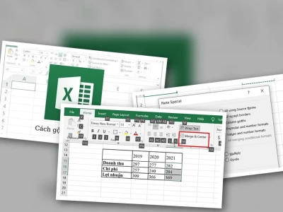 Gộp ô trong Excel không mất chữ Bí quyết kỹ thuật và những hiểu lầm tai hại