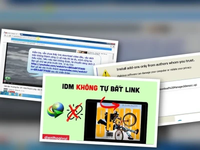 IDM Không Tự Bắt Link Tải Video YouTube Lỗi Thường Gặp Và Cách Khắc Phục Hiệu Quả 2026