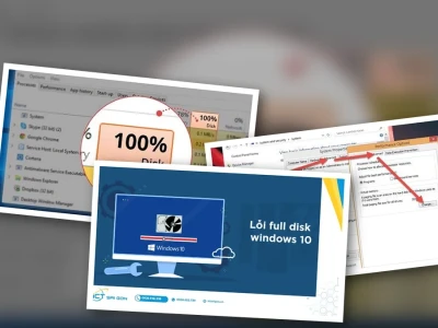 Lỗi Full Disk 100% Win 10 Tại Sao Máy Tính Chạy Chậm Như Rùa?