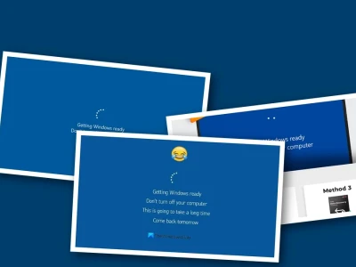 Lỗi Getting Windows Ready: Đừng Tắt Máy Hay Phải Hối Tiếc!