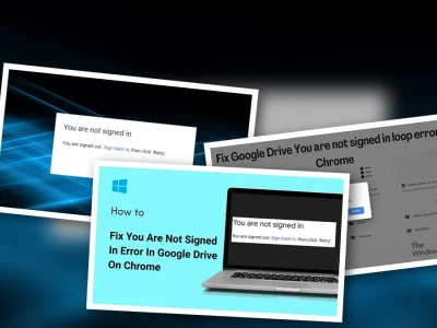 Lỗi Google Drive 'You Are Not Signed In' 2026 Không Đăng Nhập Được Khắc Phục Thế Nào?