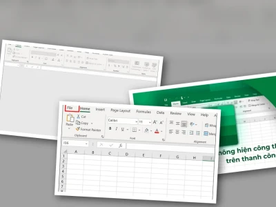 Màn Hình Excel Bị Xám Không Hiện Bảng Tính Phải Làm Sao?
