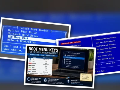 Phím Tắt Vào Menu Boot Asus Dell Hp Lenovo: Lộ Diện Bí Mật Cứu Máy