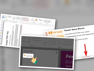 Sửa File PDF Bị Ngược Bằng Foxit Reader: Sự Thật Gai Góc Đằng Sau Công Cụ Miễn Phí