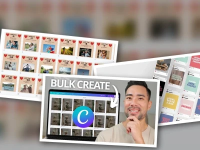 Tạo 50 bài Post hàng loạt bằng Canva Bulk Create: Bí mật và Cảnh báo