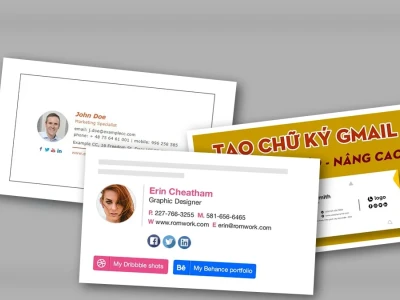 Tạo Chữ Ký Gmail Chuyên Nghiệp: Bí Quyết Tối Ưu Hóa Ấn Tượng Cá Nhân