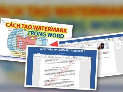 Tạo Watermark Chìm Trong Word Bí Mật Giúp Bảo Vệ Tài Liệu Tuyệt Đối