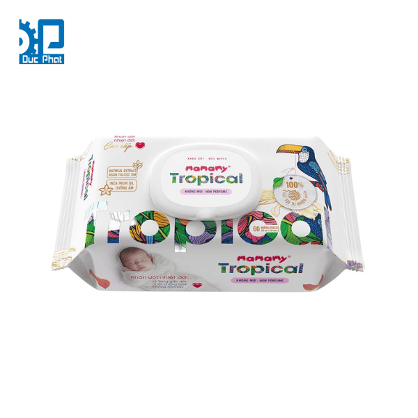 Khăn ướt đóng 60 - 100 cái Khăn ướt đóng 60 - 100 cái