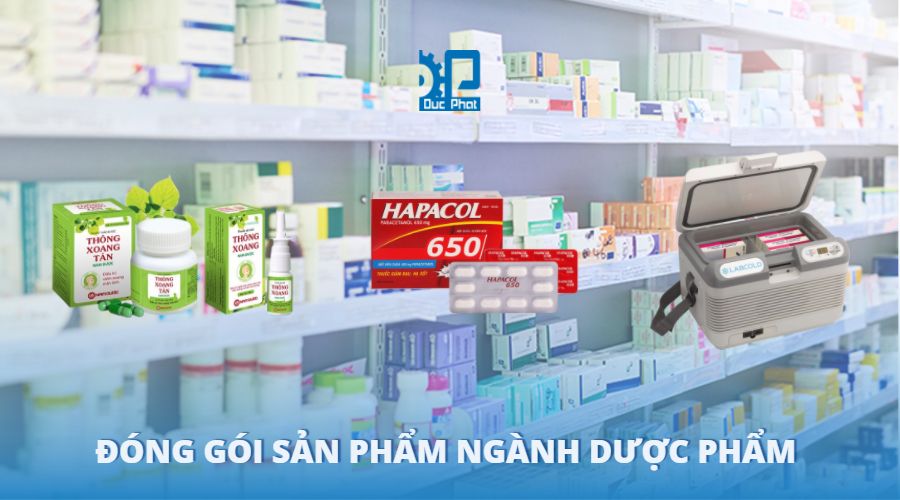 Đóng gói sản phẩm ngành dược phẩm