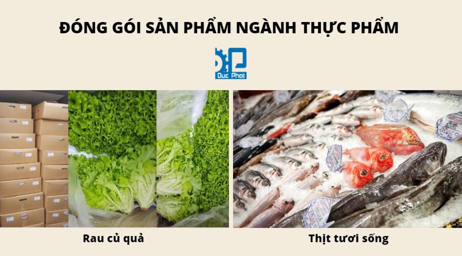 Đóng gói sản phẩm ngành thực phẩm