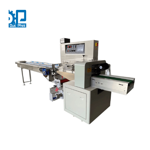 Máy đóng gói nằm cuộn màng dưới