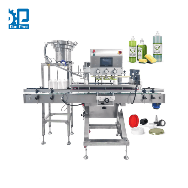 Máy đóng nắp chai nhựa 3