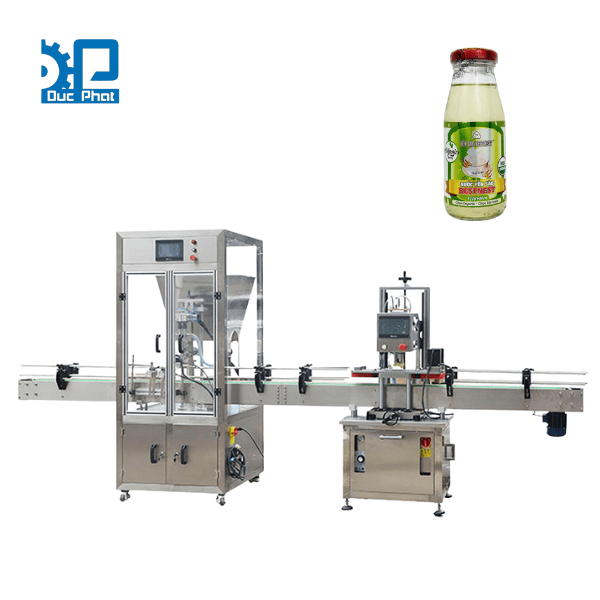 Máy chiết rót nước yến dạng thẳng