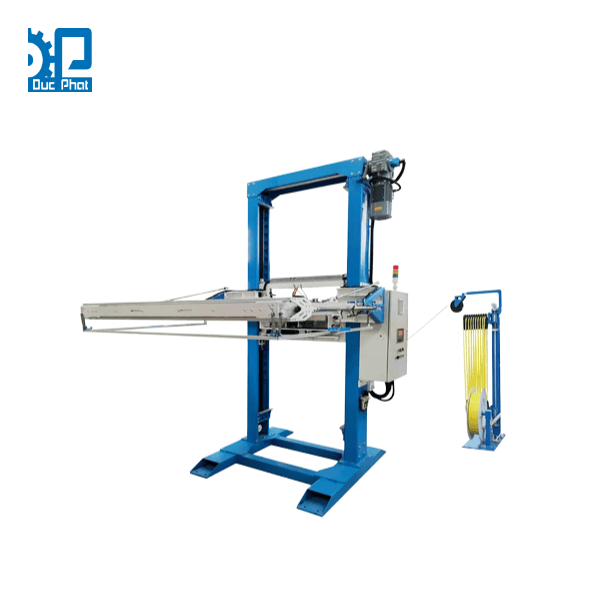 Máy đóng đai pallet dạng ngang